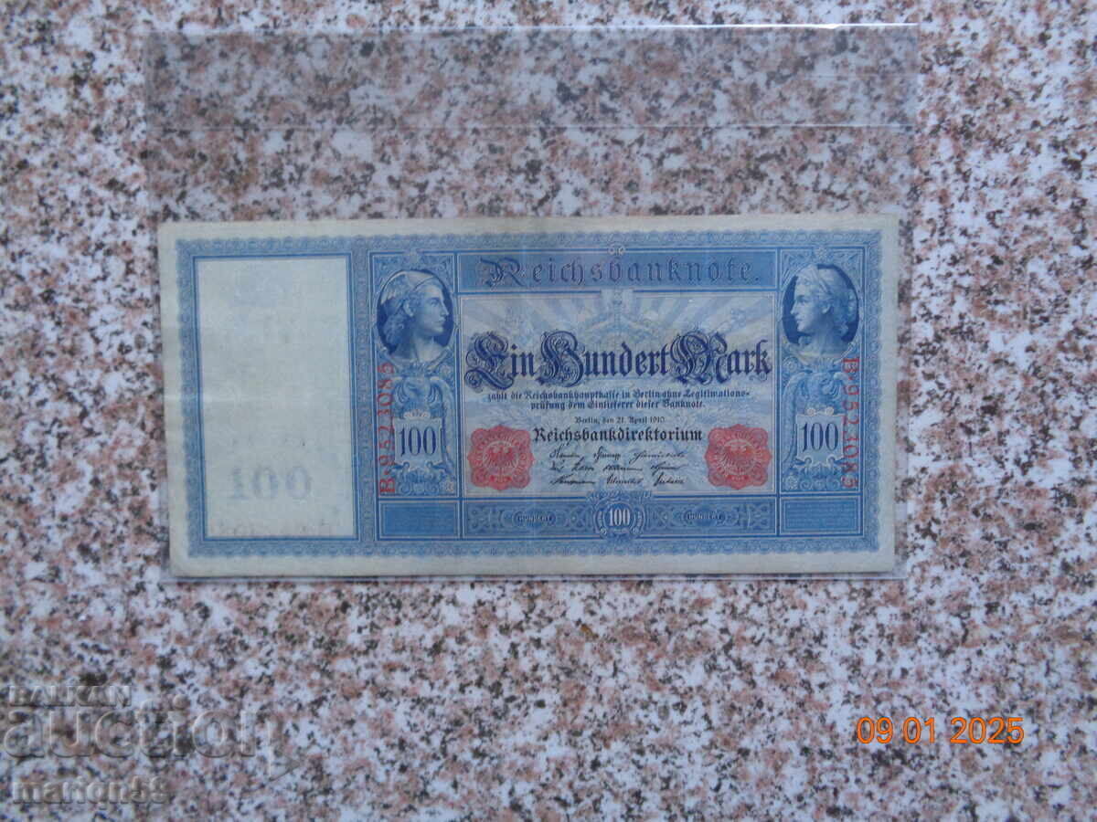 Excelent 100 de timbre -1910