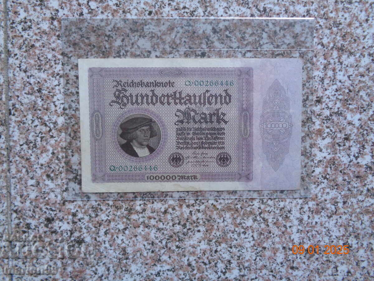 Excelent 100.000 de timbre -1923 Excelent 100.000 de timbre -1923