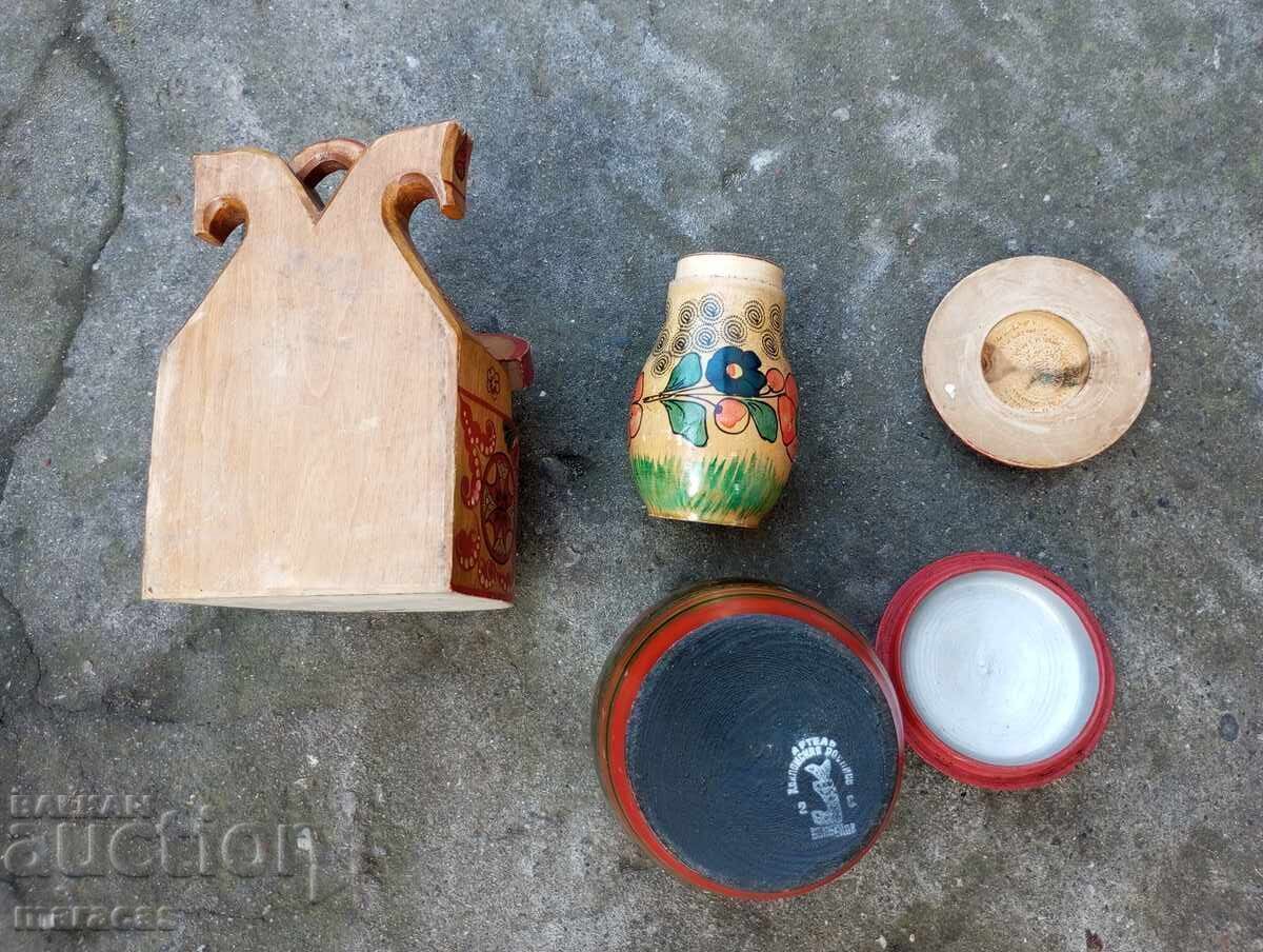 Доставка на Лот съветски дървени предмети Доставка на Лот съветски дървени предмети