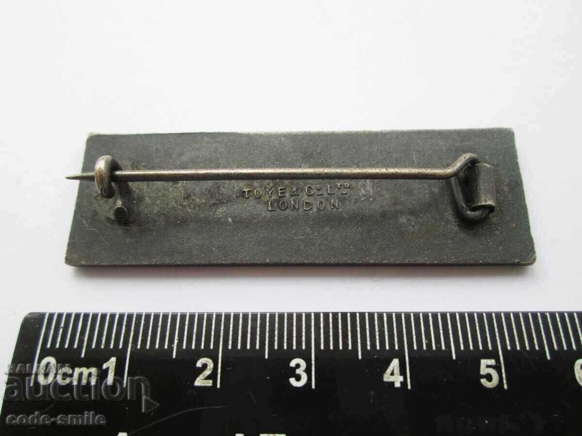 Old badge XI Veterinary Congress London 1930. with price 50.00 BGN | € 25.56 Old badge XI Veterinary Congress London 1930. with price 50.00 BGN | € 25.56