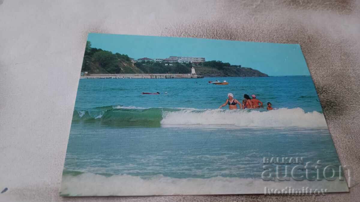 Postcard Primorsko 1977 Postcard Primorsko 1977