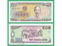 (¯`'•.¸ VIETNAM 1000 dong 1988 UNC ¸.•'´¯)