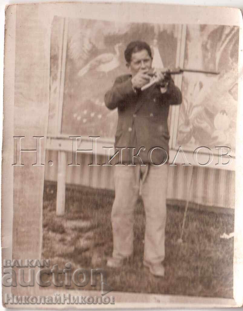 SMALL OLD PHOTO MARKET FAIR SHOOTING RANGE D249 SMALL OLD PHOTO MARKET FAIR SHOOTING RANGE D249