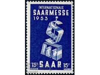 Germany SAAR 1953 - fair MNH