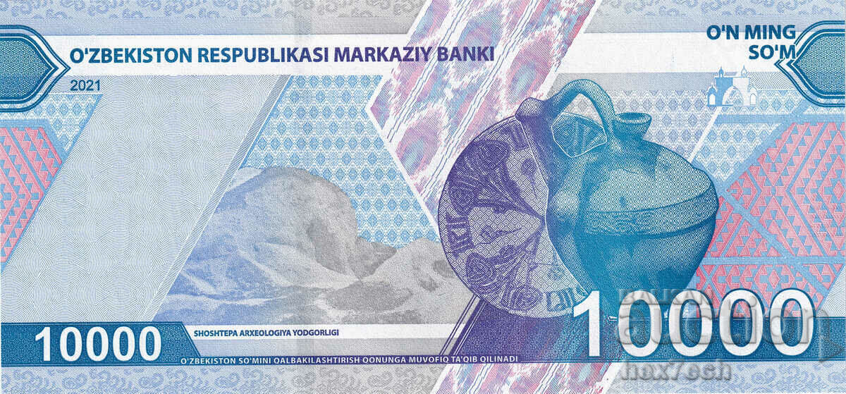 Auction ❤️ ⭐ Uzbekistan 2021 10000 sum UNC new ⭐ ❤️ Auction ❤️ ⭐ Uzbekistan 2021 10000 sum UNC new ⭐ ❤️