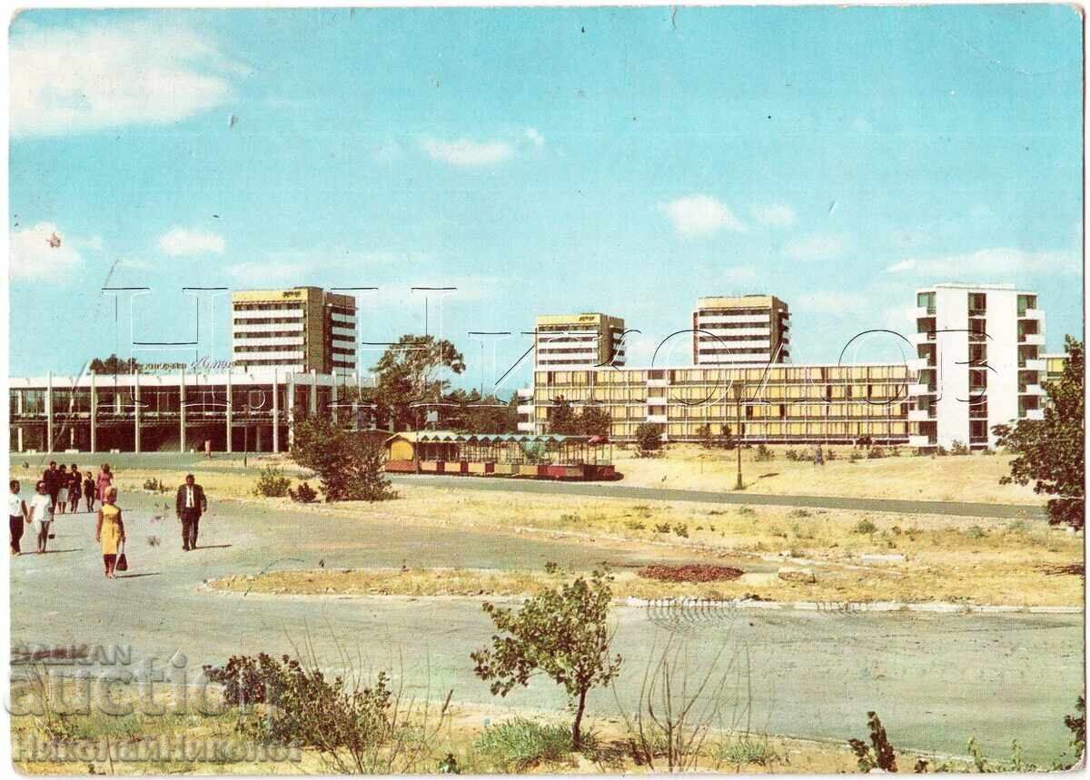 ΠΑΛΙΑ ΚΑΡΤΑ NESEBAR ΘΕΑ ΠΟΛΗ D255