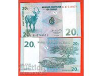 CONGO CONGO 20 issue 1997 NEW UNC