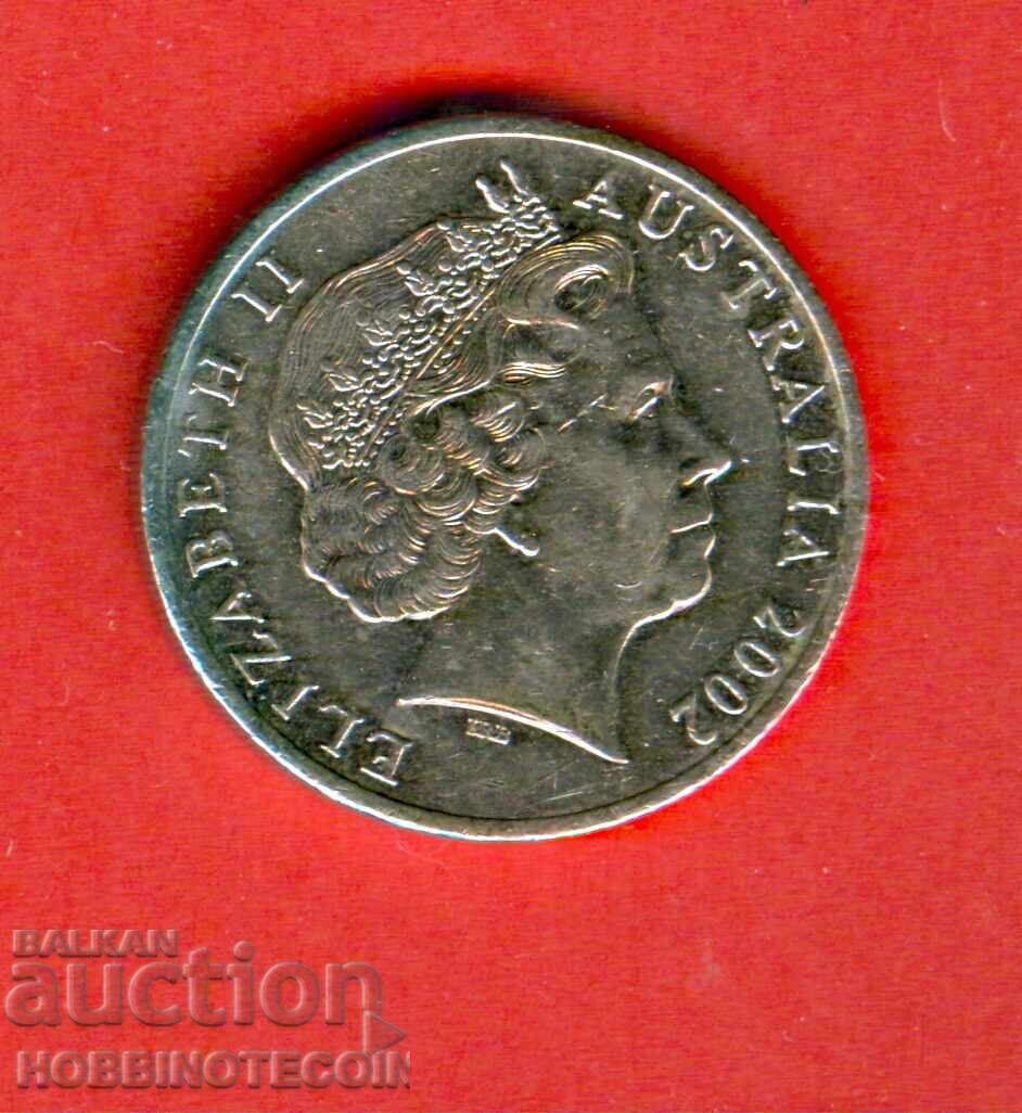 ΑΥΣΤΡΑΛΙΑ AUSTRALIA 0.20 $ - 20 Σεντς - έκδοση issue 2002 με τιμή € 0.29 | 0.57 BGN