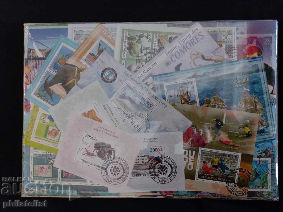 Pack of 377 blocks - African countries, various, thematic with price 155.00 BGN | € 79.25 Pack of 377 blocks - African countries, various, thematic with price 155.00 BGN | € 79.25