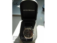 Продавам Emporio Armani Classic Black/Leather Ø42 mm