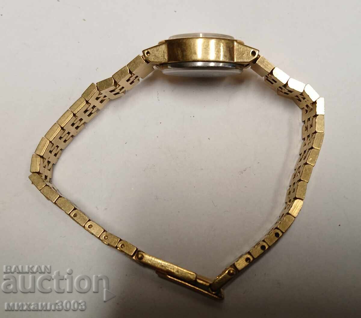 GOLD-PLATED MECHANICAL LADIES' WATCH CHAIKA - 5 GOLD-PLATED MECHANICAL LADIES' WATCH CHAIKA - 5