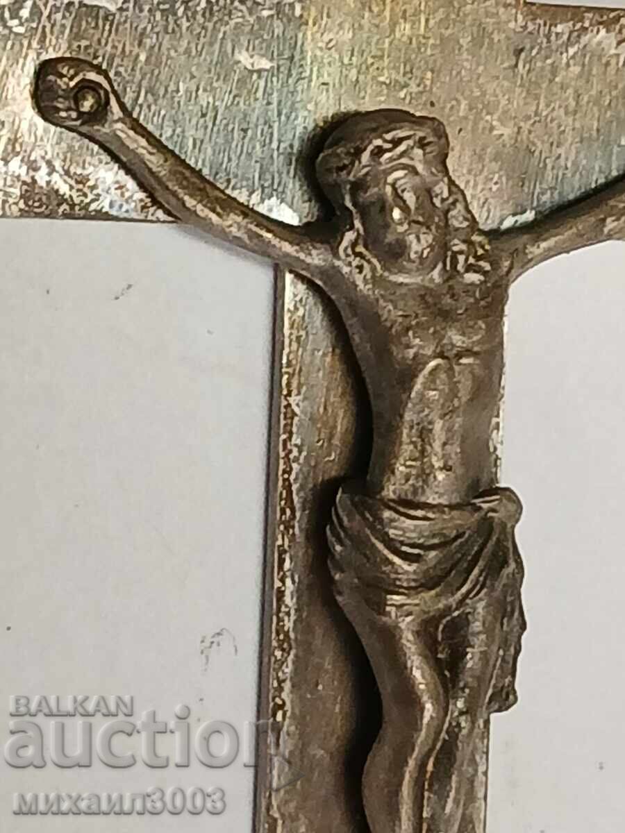 ΧΕΙΡΟΠΟΙΗΤΟΣ ΣΤΑΥΡΟΣ ΜΑΣΙΦ ΑΣΗΜΙ - 18,49 ΓΡΑΜ με τιμή 99.00 BGN | € 50.62