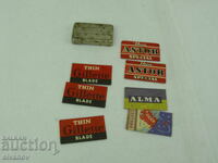 Interesting lot of old razor blades #2454