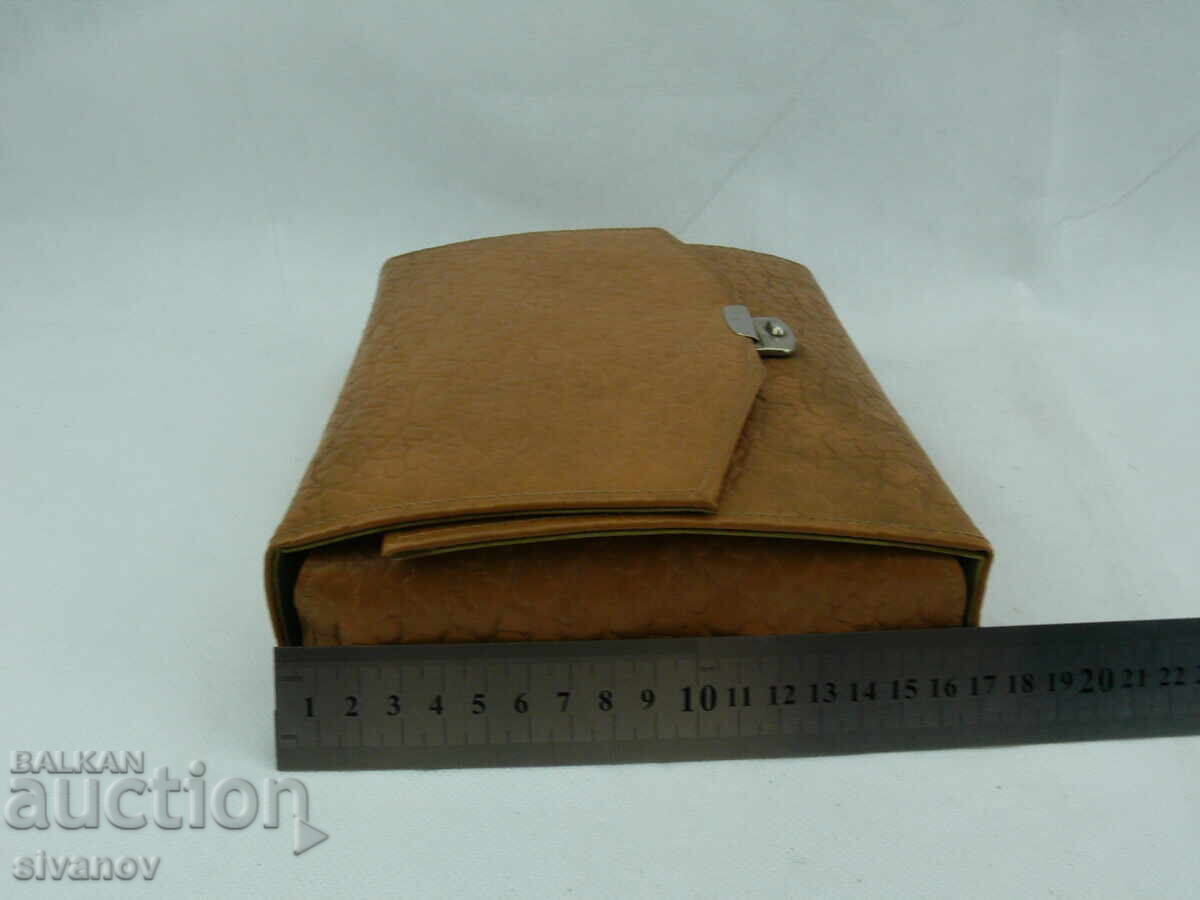 Interesting old nickel-plated shaving set #2456 - 6 Interesting old nickel-plated shaving set #2456 - 6