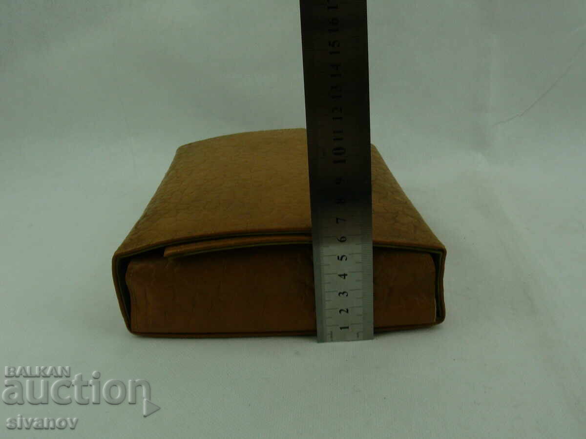 Interesting old nickel-plated shaving set #2456 - 7 Interesting old nickel-plated shaving set #2456 - 7