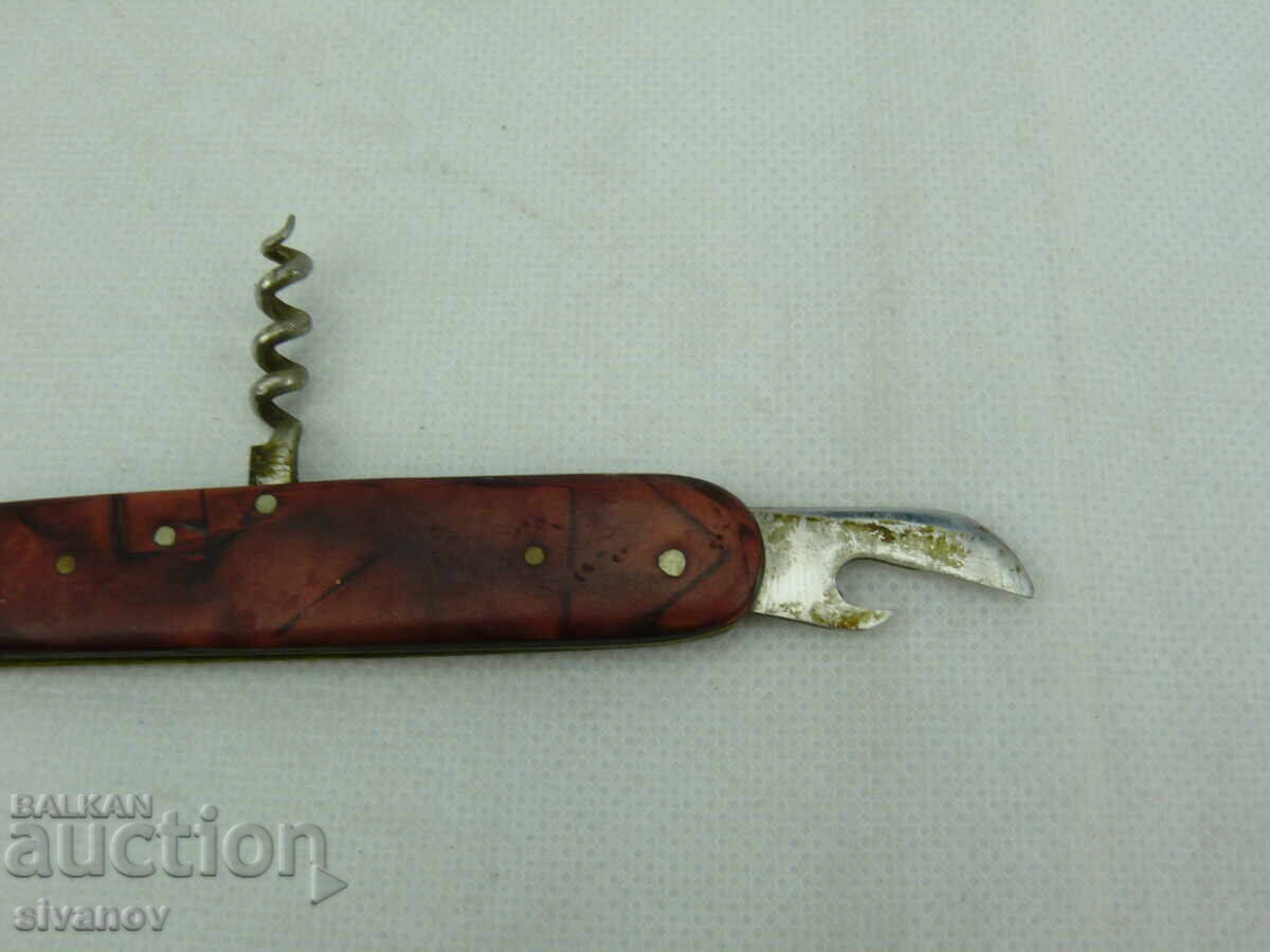 Παράδοση Ενδιαφέρον παλιό μαχαίρι τσέπης #2462