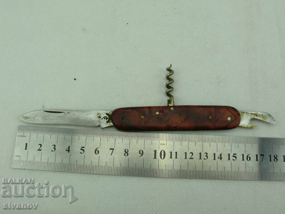 Ενδιαφέρον παλιό μαχαίρι τσέπης #2462 - 6