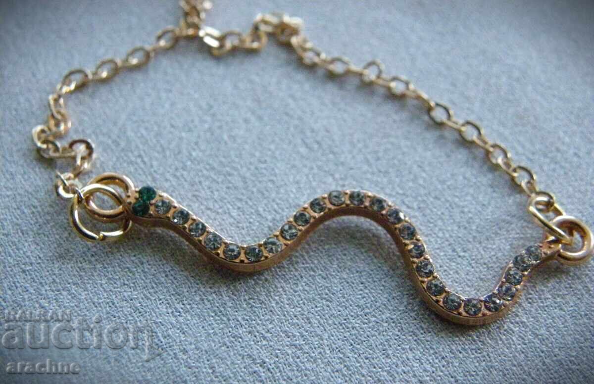 Auction Fine gold-plated silver bracelet Auction Fine gold-plated silver bracelet