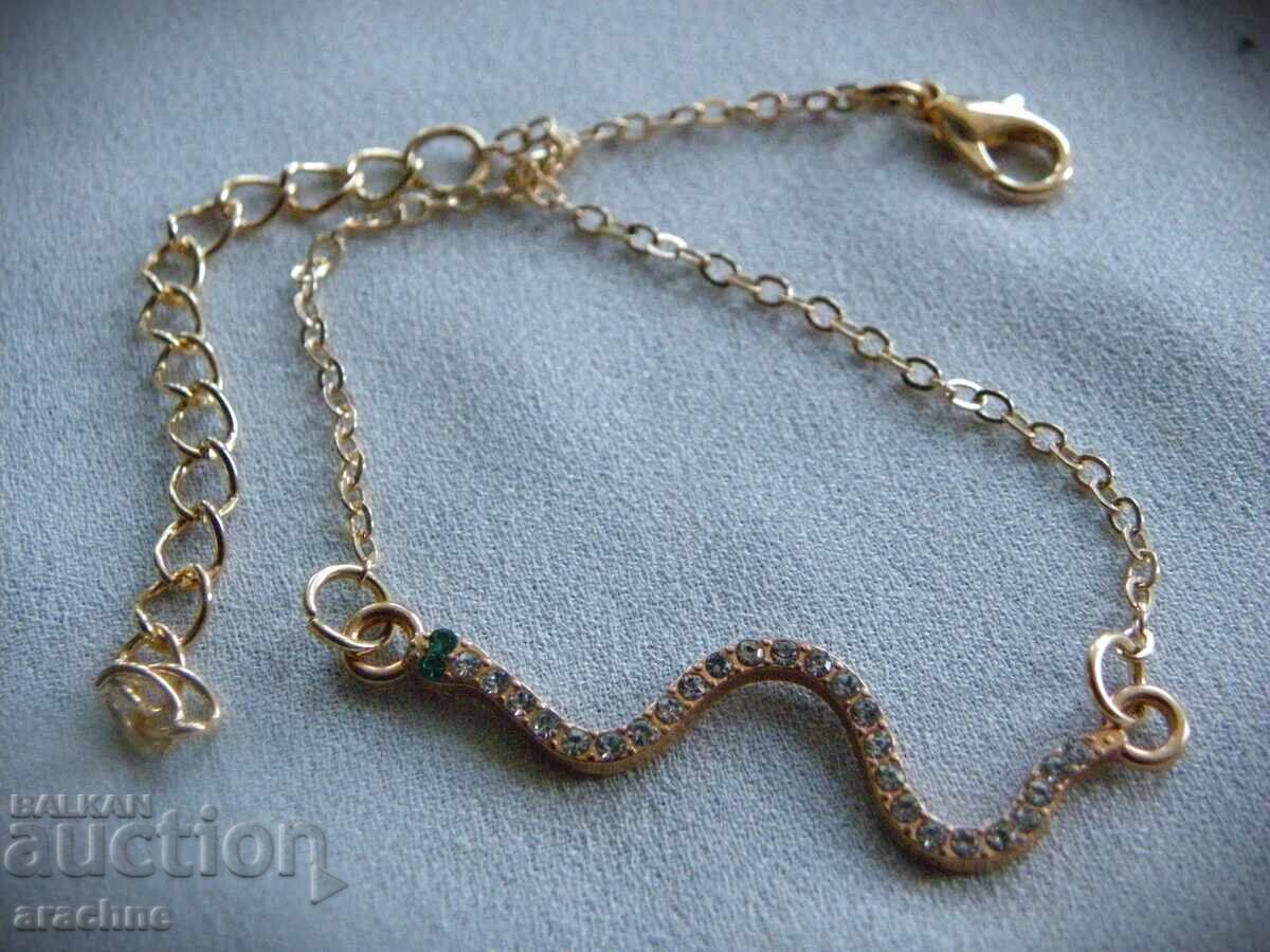 Delivery of Fine gold-plated silver bracelet Delivery of Fine gold-plated silver bracelet