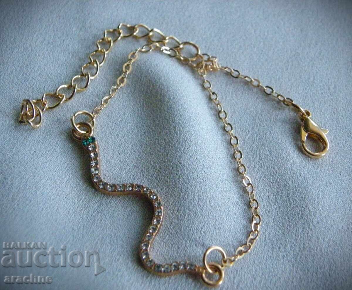 Fine gold-plated silver bracelet - 6 Fine gold-plated silver bracelet - 6