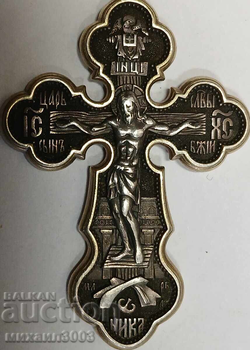 Auction SOLID SILVER CROSS 925 -17.28 GRAMS Auction SOLID SILVER CROSS 925 -17.28 GRAMS