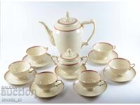 Porcelain tea set 15 pieces H & G Bavaria, Germany