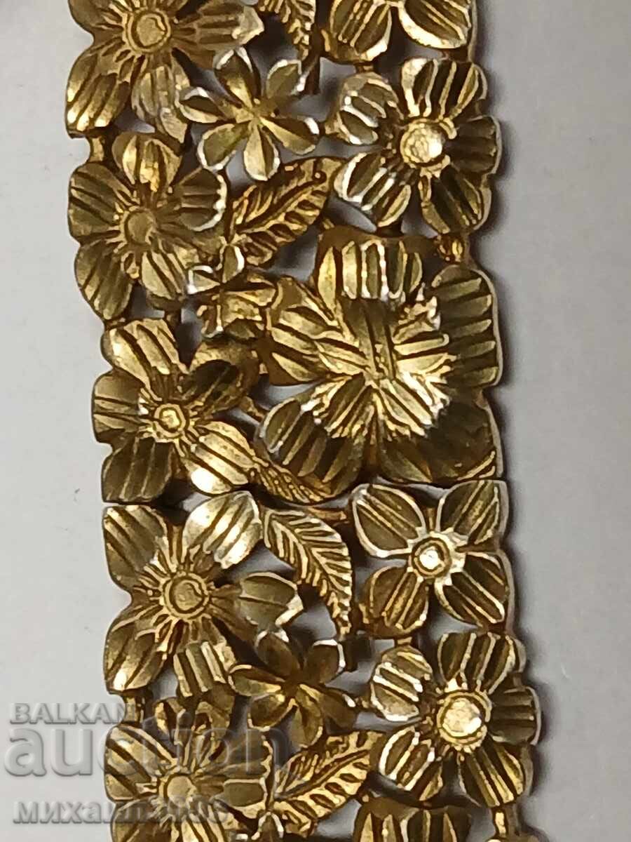 BĂRĂRĂ DAMĂ ARGINTĂ PLACATĂ AUR 18,08 GRAME - 6 BĂRĂRĂ DAMĂ ARGINTĂ PLACATĂ AUR 18,08 GRAME - 6