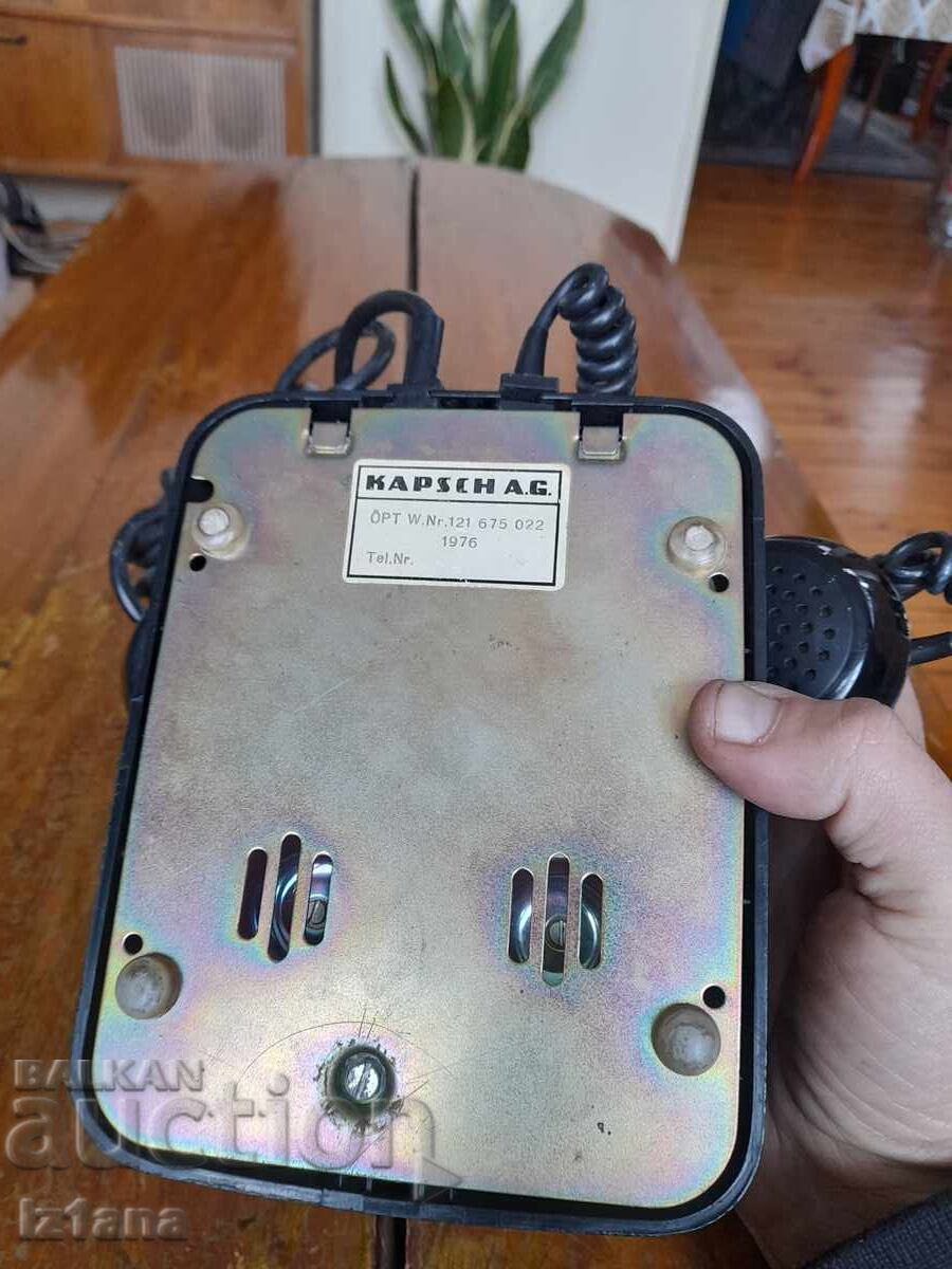Old Kapsch telephone - 6