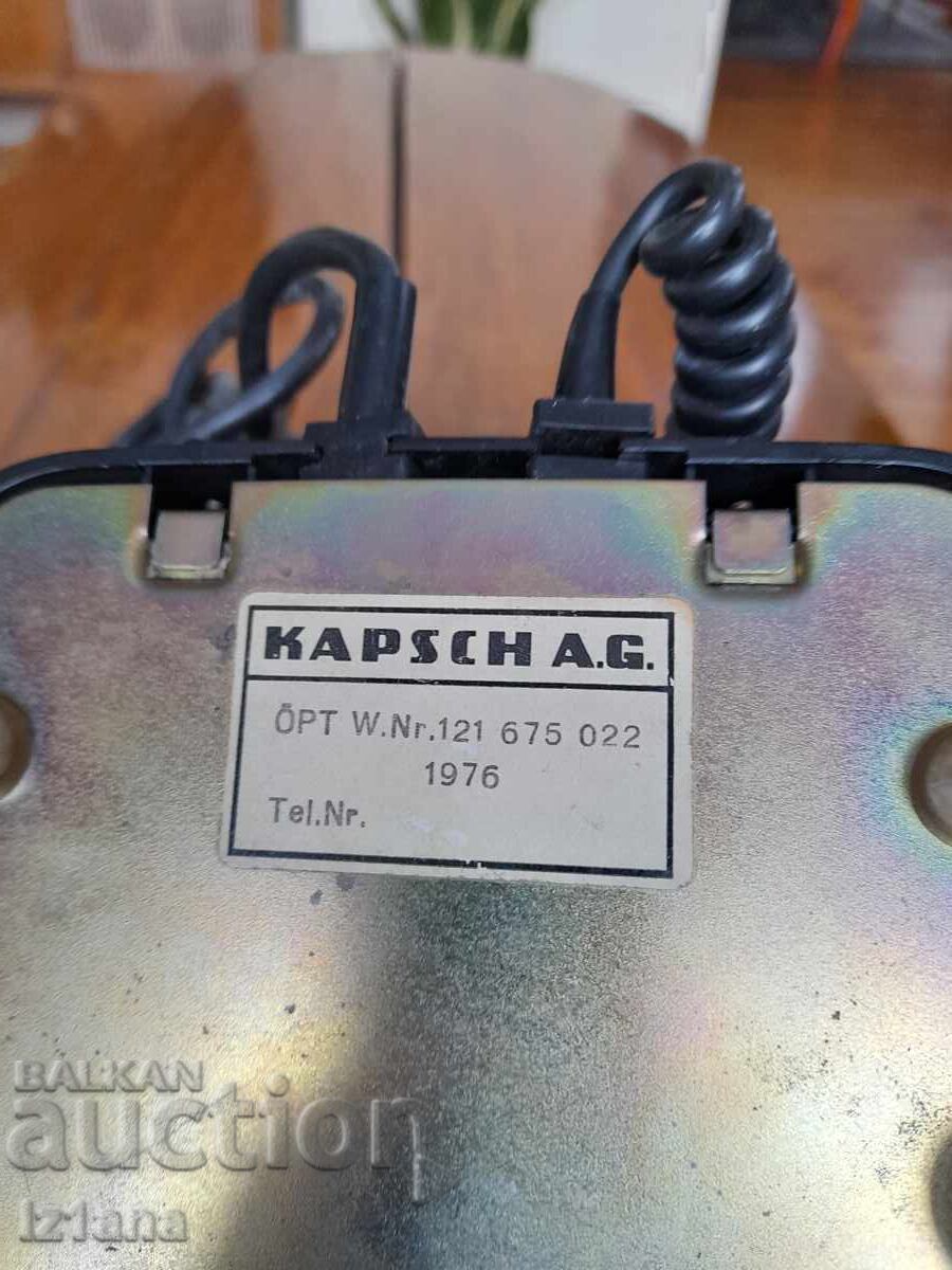 Old Kapsch telephone - 7