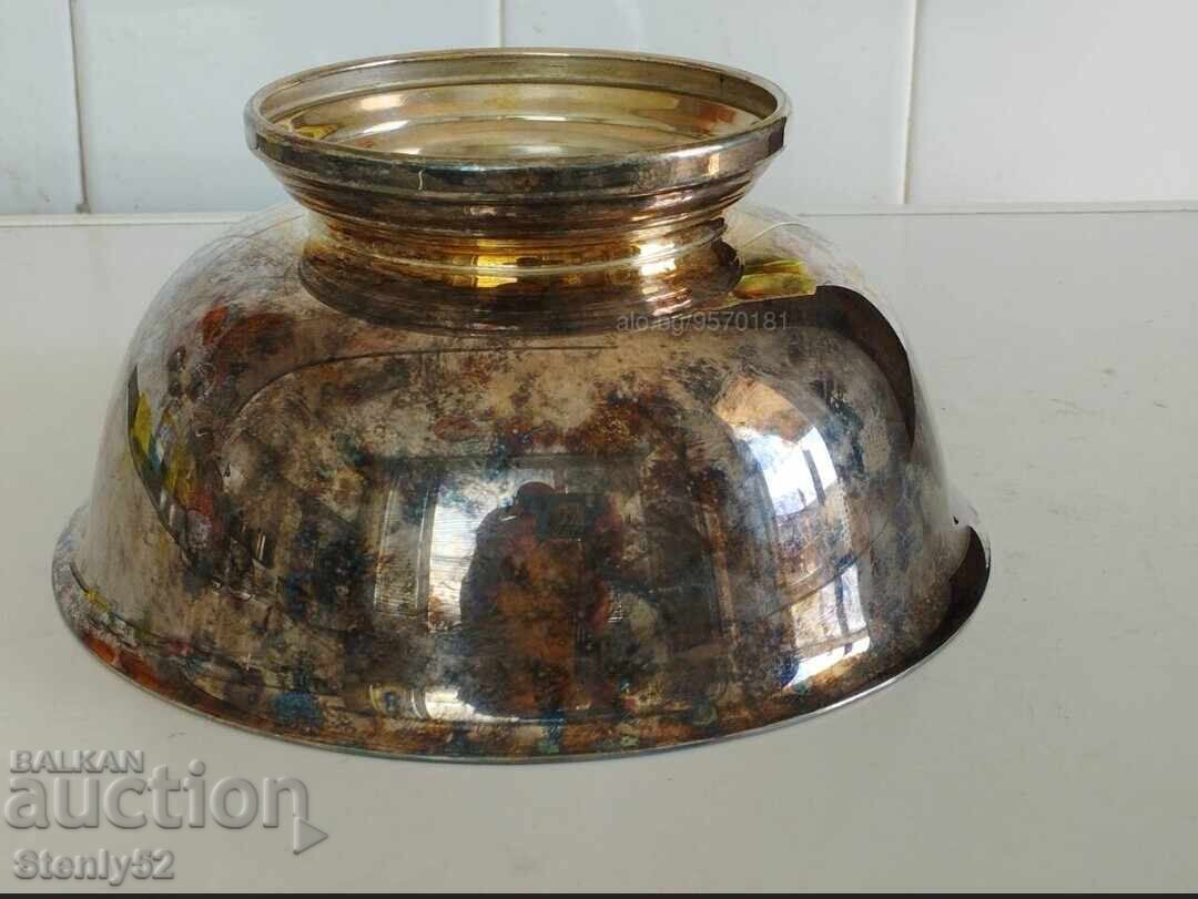 Silver plated. US cup "Gorhom" with price 45.00 BGN | € 23.01 Silver plated. US cup "Gorhom" with price 45.00 BGN | € 23.01