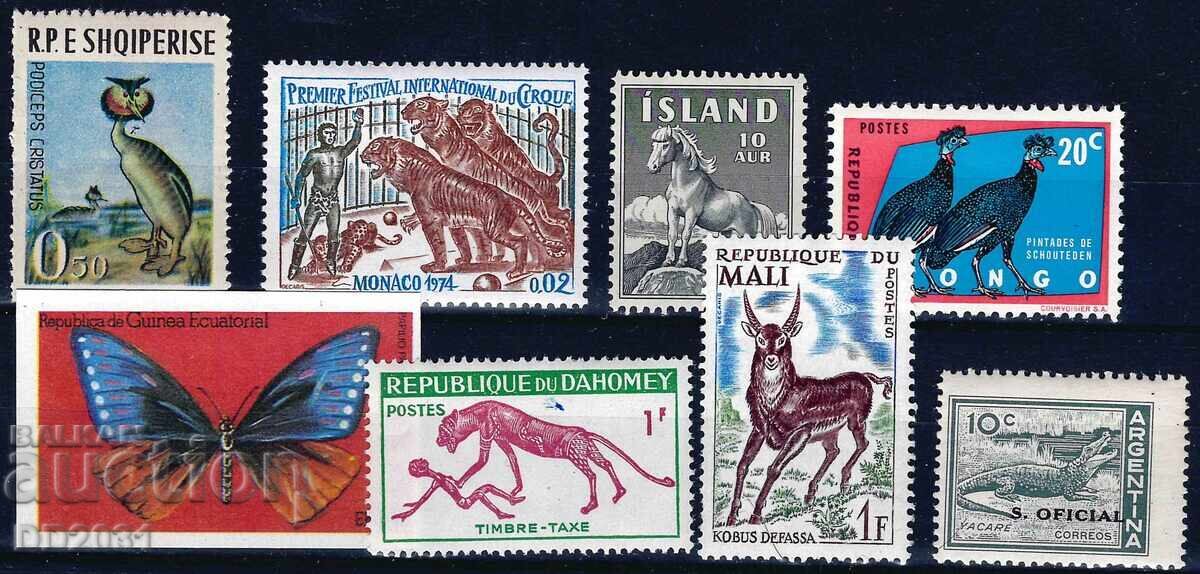 Fauna - lot MNH Fauna - lot MNH