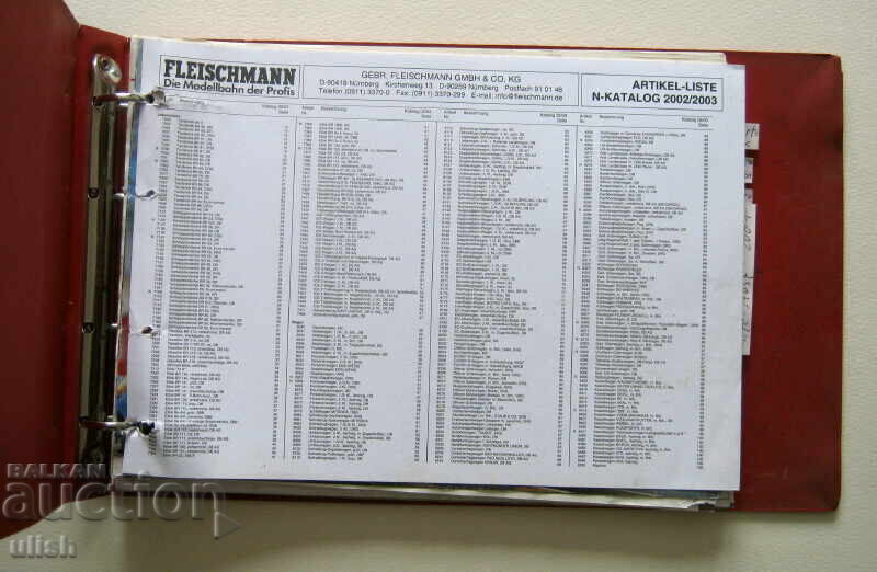 Fleischmann gauge N picollo official catalog with price 60.00 BGN | € 30.68 Fleischmann gauge N picollo official catalog with price 60.00 BGN | € 30.68