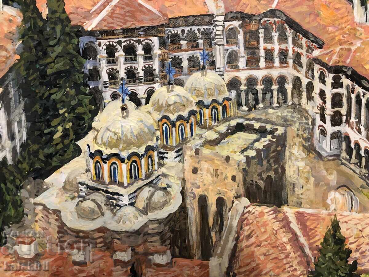 "Rila Monastery of Saint John the Wonderworker" with price 2000.00 BGN | € 1022.58 "Rila Monastery of Saint John the Wonderworker" with price 2000.00 BGN | € 1022.58