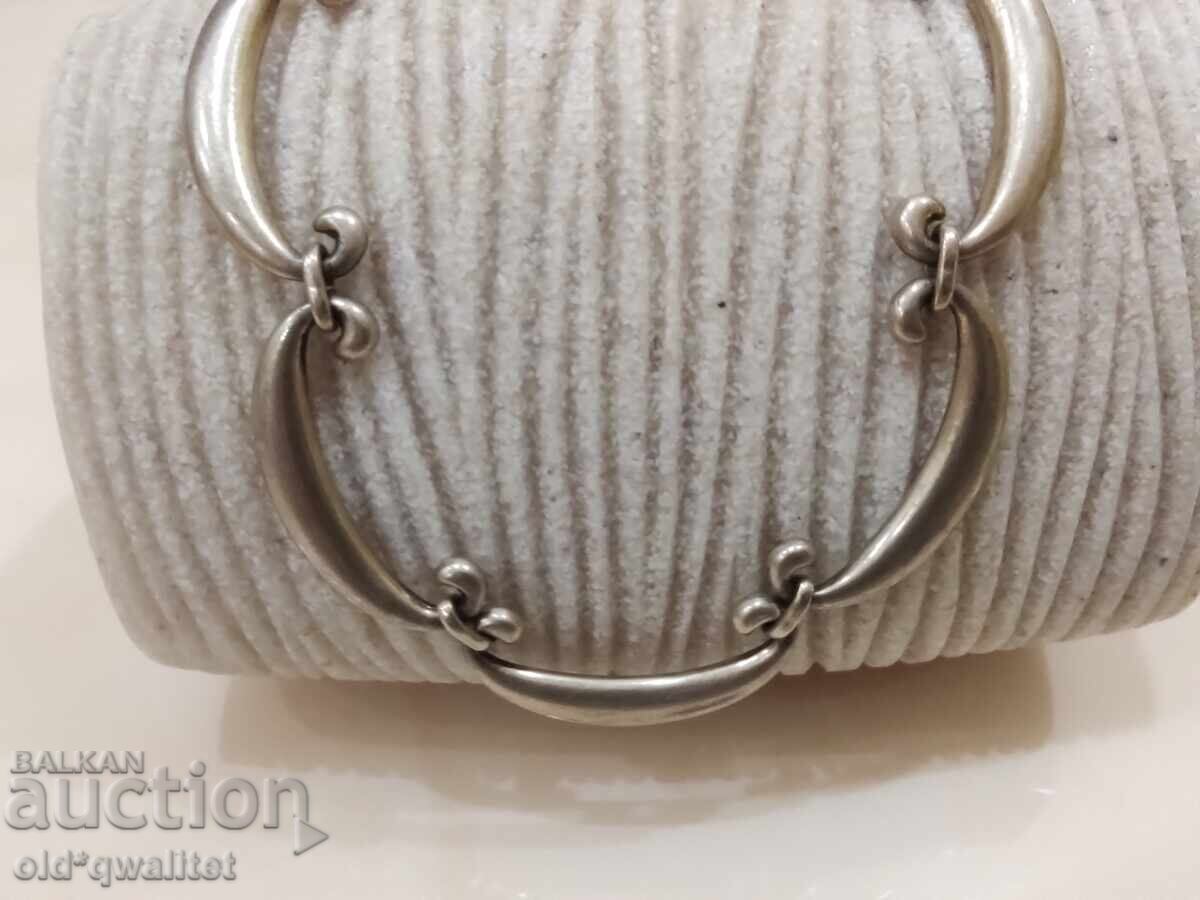 Old necklace, aristocratic, silver 925 gold plated - 7 Old necklace, aristocratic, silver 925 gold plated - 7