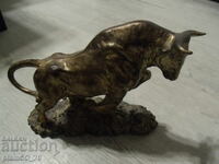 No.*7833 old figure / statuette - bull