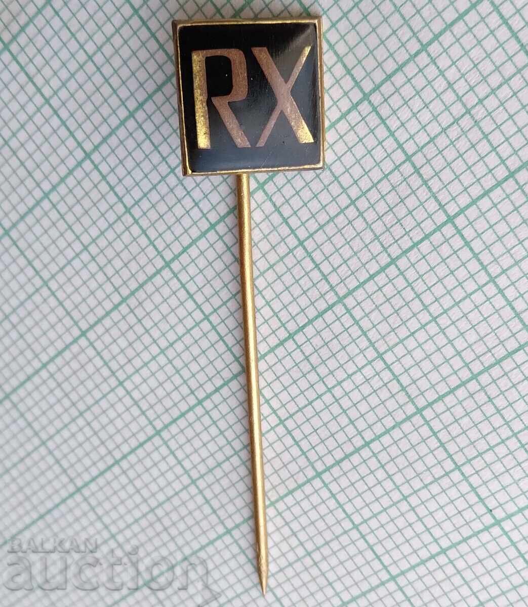 17754 Badge - RX with price 0.60 BGN | € 0.31 17754 Badge - RX with price 0.60 BGN | € 0.31