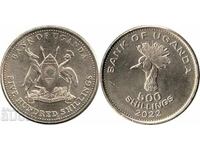 Uganda 500 shillings 2022 crowned crane UNC