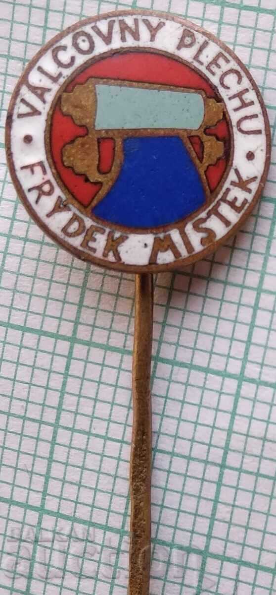 17759 Sheet Metal Rolling Plant Czechoslovakia - enamel 17759 Sheet Metal Rolling Plant Czechoslovakia - enamel