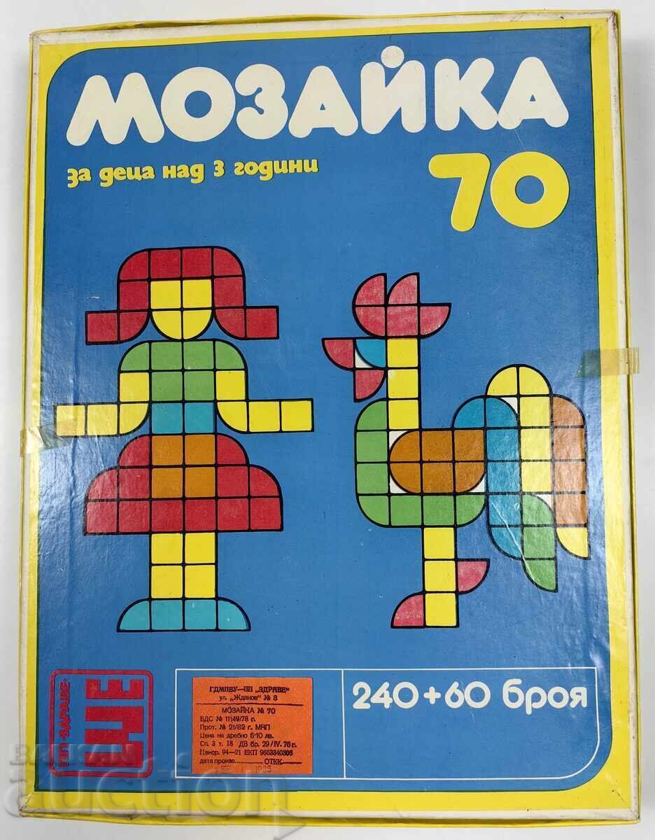 MOSAIC SOC BOARD GAME IN A BOX CHILDREN'S TOY - 6 MOSAIC SOC BOARD GAME IN A BOX CHILDREN'S TOY - 6
