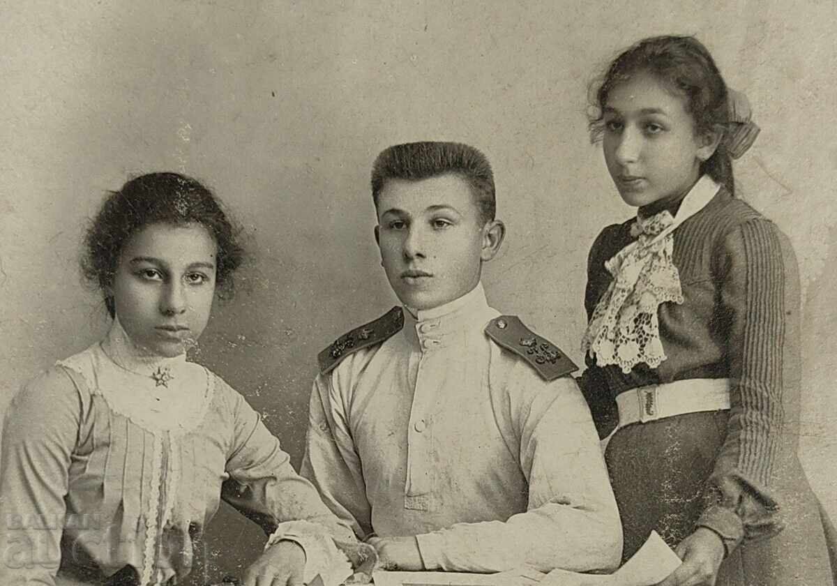 LATE 19TH CENTURY GIRL BOY CADET PHOTOGRAPHY with price 35.00 BGN | € 17.90 LATE 19TH CENTURY GIRL BOY CADET PHOTOGRAPHY with price 35.00 BGN | € 17.90