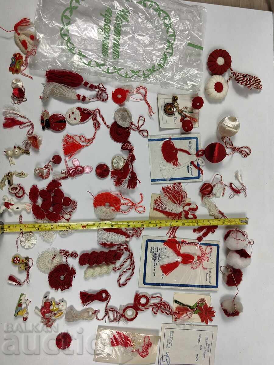 LOT OF LARGE COLLECTION OF SOC MARTENITSI MARTENITSA BABA MARTA NRB - 7 LOT OF LARGE COLLECTION OF SOC MARTENITSI MARTENITSA BABA MARTA NRB - 7
