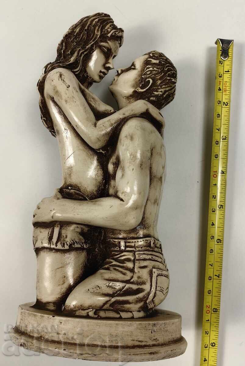 PAIR OF LARGE EROTIC FIGURE STATUETTE UNKNOWN MATERIAL - 5 PAIR OF LARGE EROTIC FIGURE STATUETTE UNKNOWN MATERIAL - 5