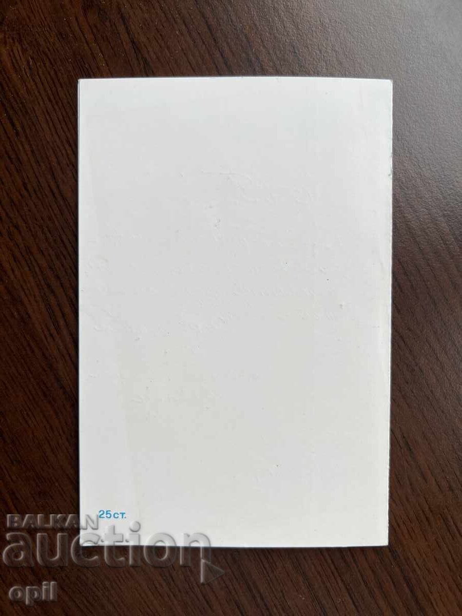 Auction Old Greeting Card - Happy New Year Auction Old Greeting Card - Happy New Year