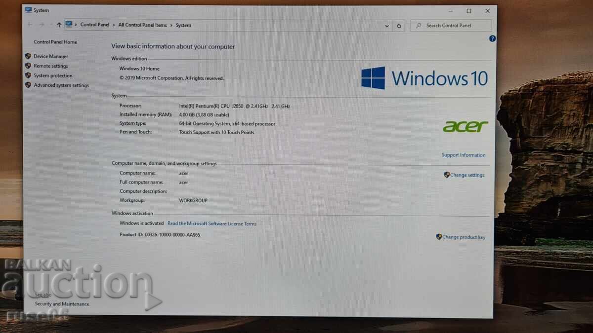 Vand "ACER Z3-600" functional - 7
