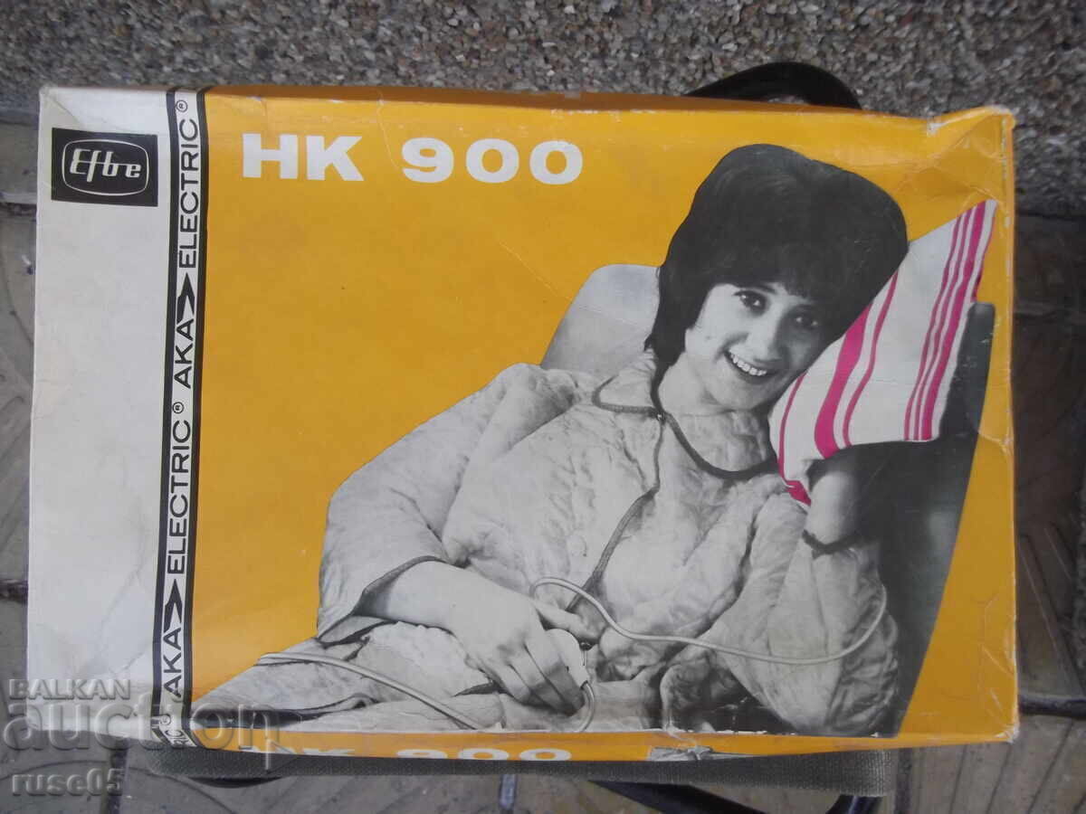 Electric pillow "Efbe HK 900" German from Soca, new working - 5 Electric pillow "Efbe HK 900" German from Soca, new working - 5