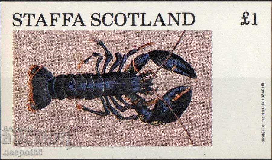 1982. Staffa, Scotland. Crustaceans. Type "Cinderella".