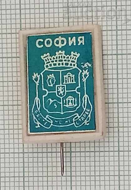 SOFIA CITY COAT OF ARMS BADGE