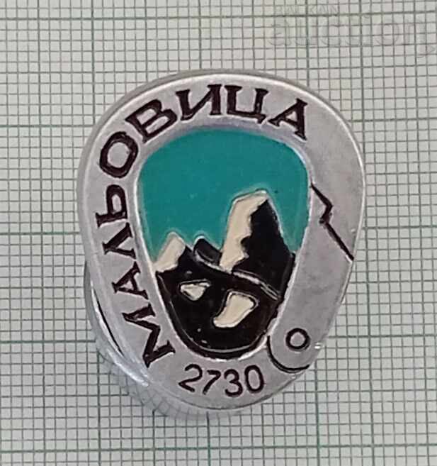 TOP OF MALOVITSA RILLA BADGE