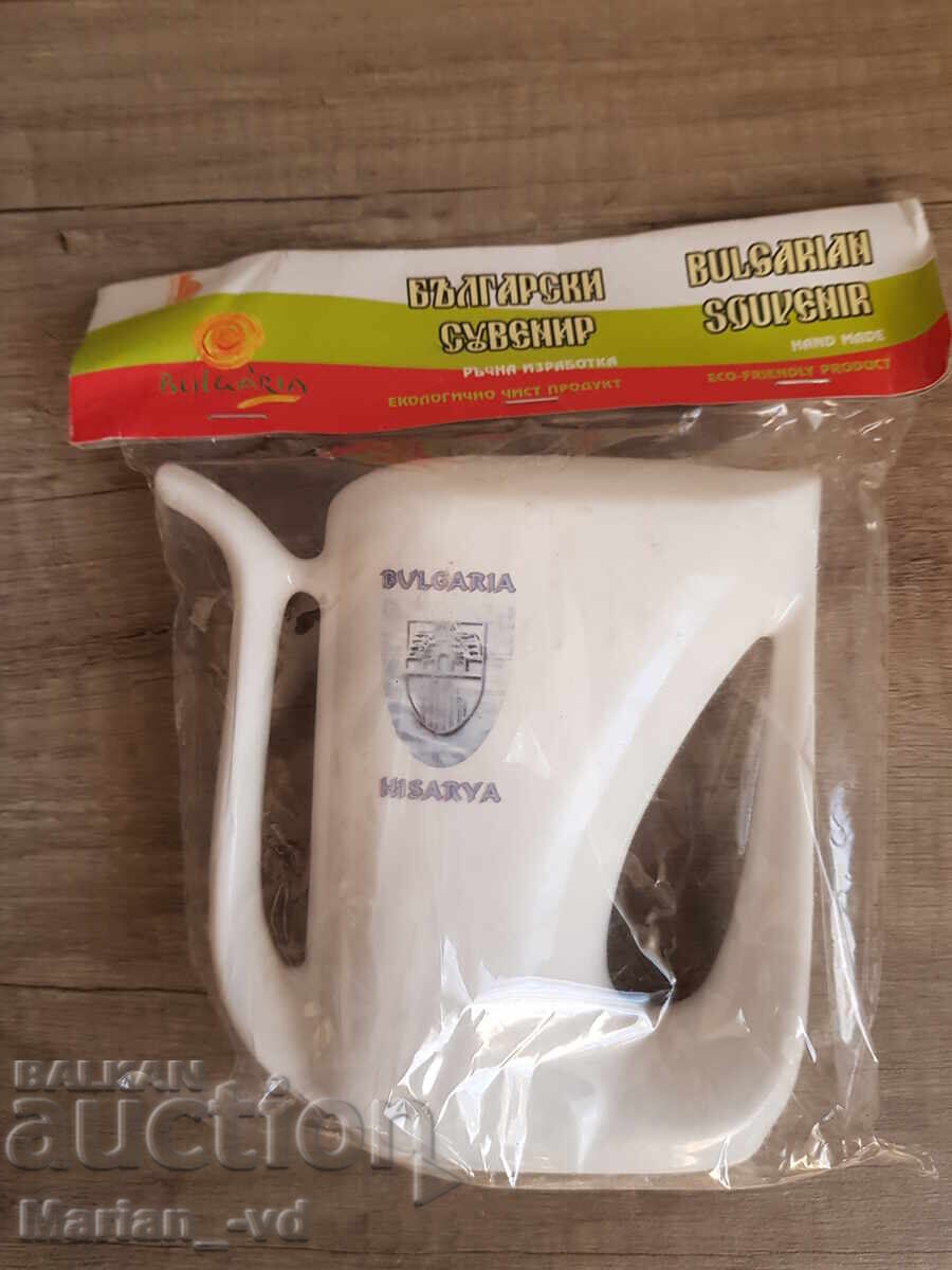 Porcelain jug "Hisarya" with original packaging Porcelain jug "Hisarya" with original packaging