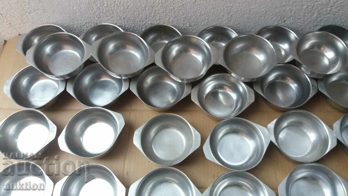 FULL SET FOR CHAIR - CHROME PANCAKES, PLATES 35 PCS MILITARY - 5 FULL SET FOR CHAIR - CHROME PANCAKES, PLATES 35 PCS MILITARY - 5